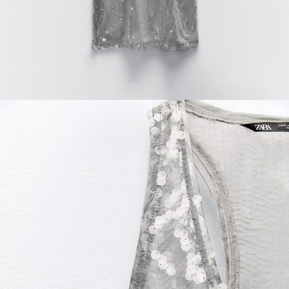 ZARA SEQUIN DRESS - Picture 12 of 14